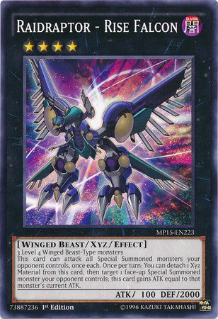 Raidraptor - Rise Falcon - MP15-EN223 - Common - 1st Edition available at 401 Games Canada