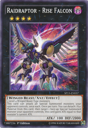 Raidraptor - Rise Falcon - SP15-EN037 - Common - 1st Edition available at 401 Games Canada