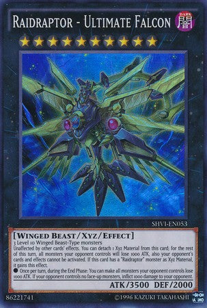 Raidraptor - Ultimate Falcon - SHVI-EN053 - Super Rare - Unlimited available at 401 Games Canada