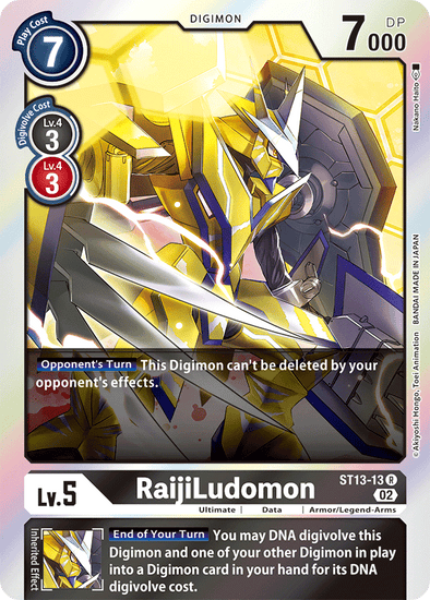 RaijiLudomon - ST13-13 - Rare available at 401 Games Canada