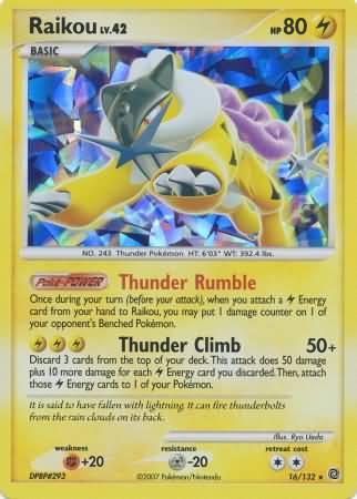 Raikou - 16/132 - Shattered Holo Promo available at 401 Games Canada