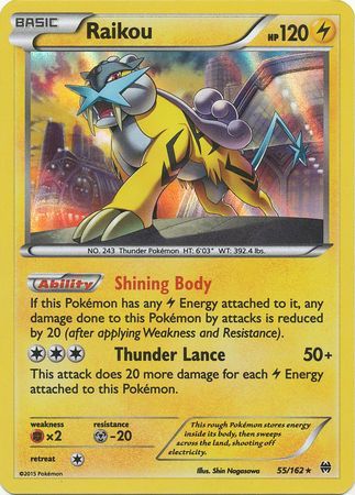 Raikou - 55/162 - Holo Rare available at 401 Games Canada