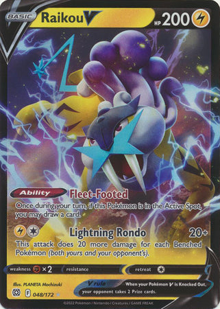 Raikou V - 048/172 - Ultra Rare available at 401 Games Canada