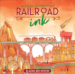 Railroad Ink: Blazing Red Edition available at 401 Games Canada