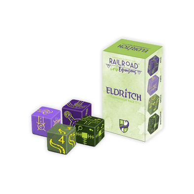 Railroad Ink Challenge: Eldritch Expansion available at 401 Games Canada