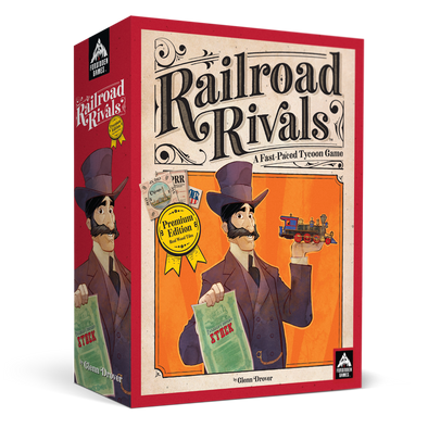 Railroad Rivals - Premium Wood Edition available at 401 Games Canada