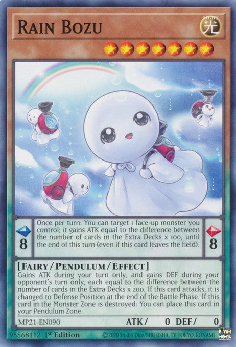 Rain Bozu - MP21-EN090 - Common - 1st Edition available at 401 Games Canada