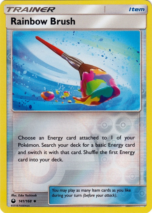 Rainbow Brush - 141/168 - Uncommon - Reverse Holo available at 401 Games Canada