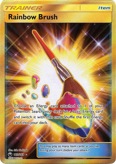 Rainbow Brush - 182/168 - Secret Rare available at 401 Games Canada