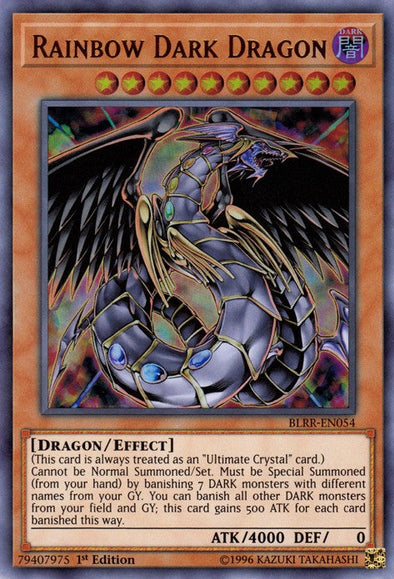 Rainbow Dark Dragon - BLRR-EN054 - Ultra Rare - 1st Edition available at 401 Games Canada