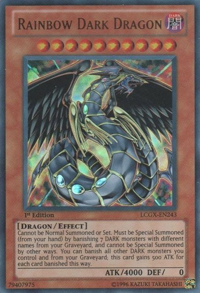 Rainbow Dark Dragon - LCGX-EN243 - Ultra Rare - 1st Edition available at 401 Games Canada