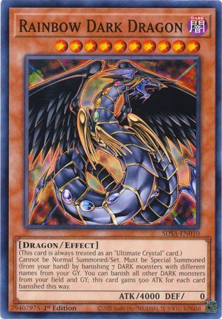 Rainbow Dark Dragon - SDSA-EN010 - Common - 1st Edition available at 401 Games Canada