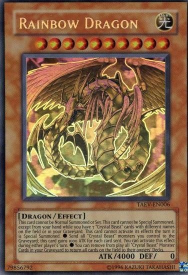 Rainbow Dragon - TAEV-EN006 - Ghost Rare - Unlimited available at 401 Games Canada