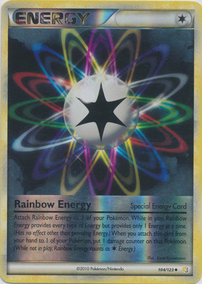 Rainbow Energy - 104/123 - Uncommon - Reverse Holo available at 401 Games Canada