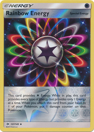 Rainbow Energy - 137/149 - Uncommon - Reverse Holo available at 401 Games Canada