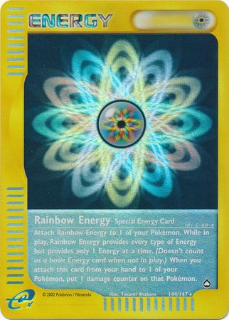 Rainbow Energy - 144/147 - Rare - Reverse Holo available at 401 Games Canada