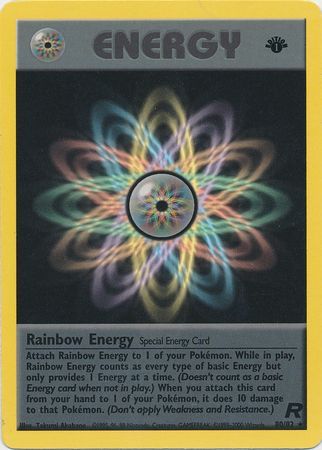 Rainbow Energy - 80/82 - Rare - 1st Edition available at 401 Games Canada