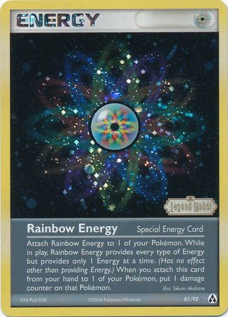 Rainbow Energy - 81/92 - Rare - Reverse Holo available at 401 Games Canada