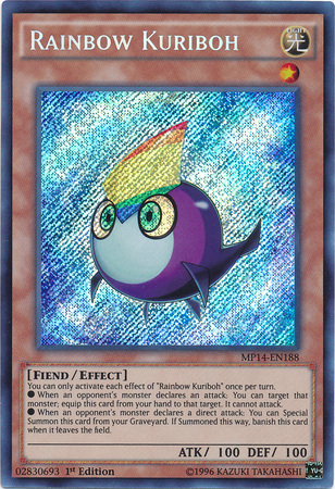 Rainbow Kuriboh - MP14-EN188 - Secret Rare - 1st Edition available at 401 Games Canada