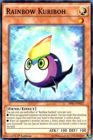 Rainbow Kuriboh - SR01-EN022 - Common - 1st Edition available at 401 Games Canada