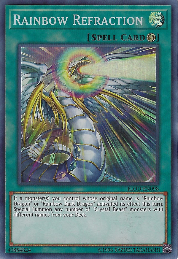 Rainbow Refraction - FLOD-EN098 - Super Rare - Unlimited available at 401 Games Canada