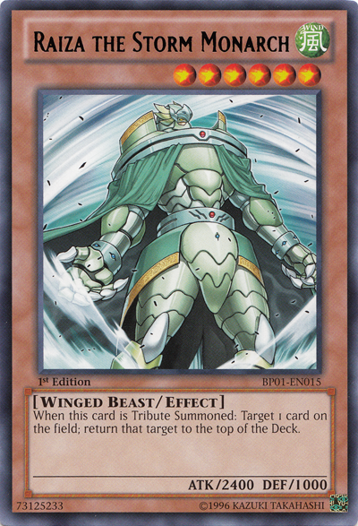 Raiza the Storm Monarch - BP01-EN015 - Rare - 1st Edition available at 401 Games Canada