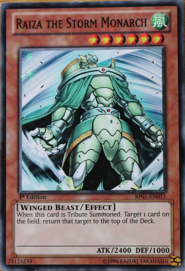 Raiza the Storm Monarch - BP01-EN015 - Starfoil Rare - 1st Edition available at 401 Games Canada