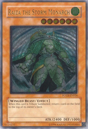 Raiza the Storm Monarch - FOTB-EN026 - Ultimate Rare - Unlimited available at 401 Games Canada