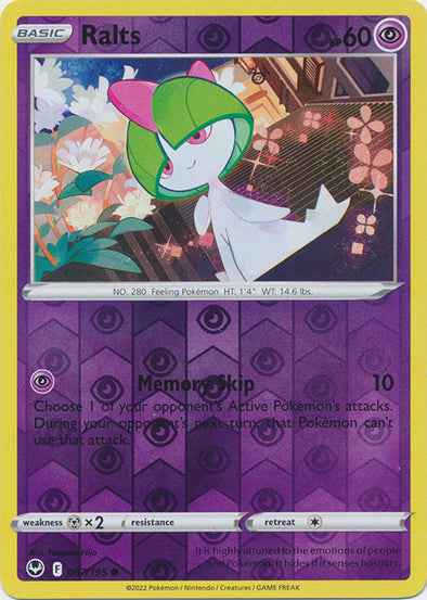 Ralts - 067/195 - Common - Reverse Holo available at 401 Games Canada