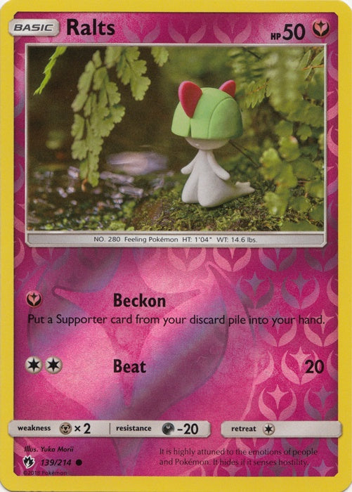 Ralts - 139/214 - Common - Reverse Holo available at 401 Games Canada