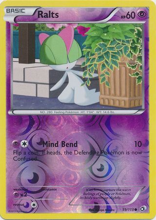 Ralts - 59/113 - Common - Reverse Holo available at 401 Games Canada