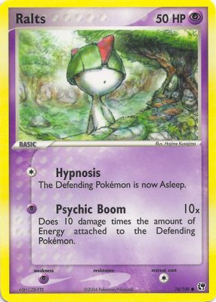 Ralts - 74/100 - Common (No "e" Symbol) available at 401 Games Canada