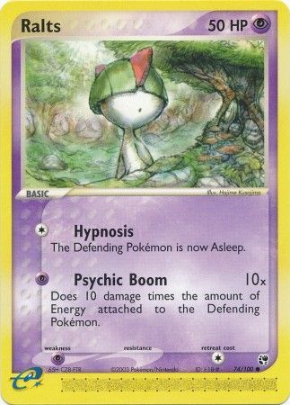 Ralts - 74/100 - Common available at 401 Games Canada