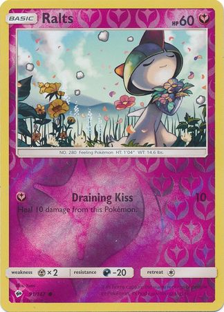 Ralts - 91/147 - Common - Reverse Holo available at 401 Games Canada