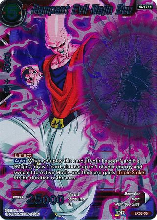 Rampant Evil Majin Buu - EX03-05 - Expansion Rare (Foil) available at 401 Games Canada