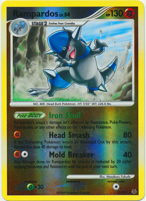 Rampardos - 13/127 - Holo Rare - Reverse Holo available at 401 Games Canada