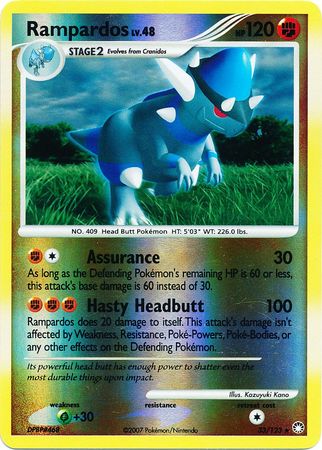 Rampardos - 33/123 - Rare - Reverse Holo available at 401 Games Canada