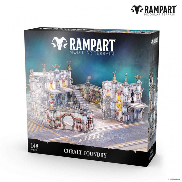 Rampart Modular Terrain - Cobalt Foundry Set available at 401 Games Canada