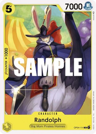 Randolph - OP04-114 - Common available at 401 Games Canada