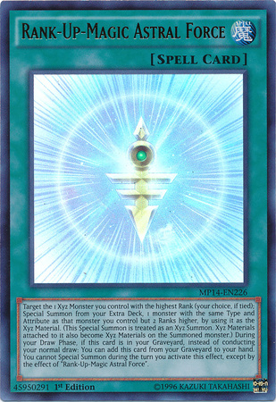 Rank-Up-Magic Astral Force - MP14-EN226 - Ultra Rare - 1st Edition available at 401 Games Canada