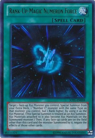 Rank-Up-Magic Numeron Force - JOTL-EN059 - Ultra Rare - Unlimited available at 401 Games Canada