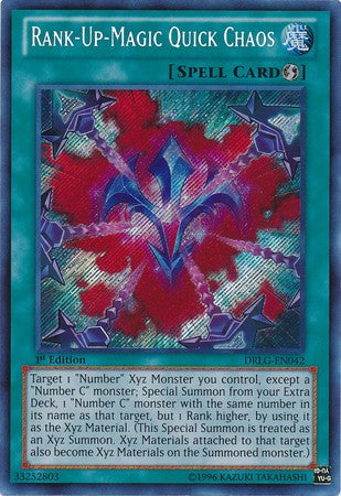 Rank-Up-Magic Quick Chaos - DRLG-EN042 - Secret Rare - 1st Edition available at 401 Games Canada