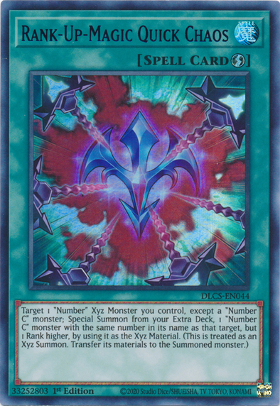 Rank-Up-Magic Quick Chaos (Purple) - DLCS-EN044 - Ultra Rare - 1st Edition available at 401 Games Canada