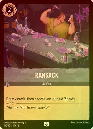 Ransack - 199/204 - Uncommon (Foil) available at 401 Games Canada