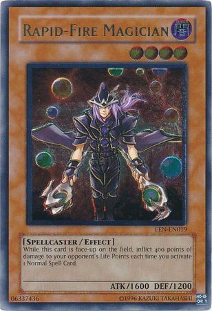 Rapid-Fire Magician - EEN-EN019 - Ultimate Rare - Unlimited available at 401 Games Canada