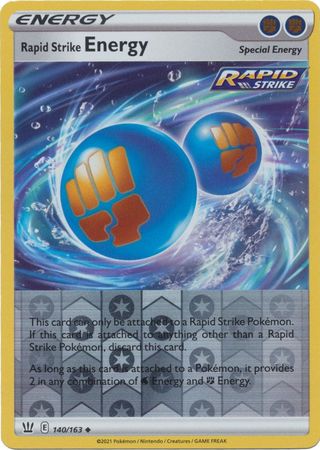 Rapid Strike Energy - 140/163 - Uncommon - Reverse Holo available at 401 Games Canada