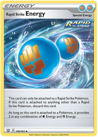 Rapid Strike Energy - 140/163 - Uncommon available at 401 Games Canada