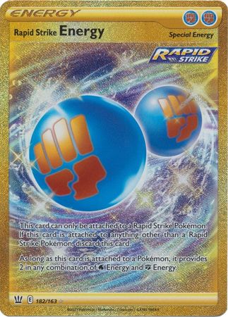 Rapid Strike Energy - 182/163 - Secret Rare available at 401 Games Canada