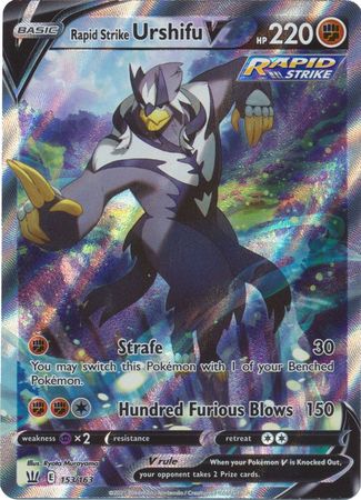 Rapid Strike Urshifu V - 153/163 - Alternate Art Ultra Rare available at 401 Games Canada