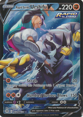 Rapid Strike Urshifu V - TG20/TG30 - Ultra Rare available at 401 Games Canada